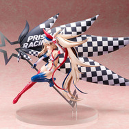 レースクイーン姿のイリヤが破壊的に可愛い！華奢な身体と巨大なフラッグの対比が目を引く逸品