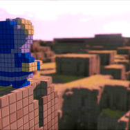 3Dドットが動いている動画を初公開!『3Dドットゲームヒーローズ』公式サイトにて
