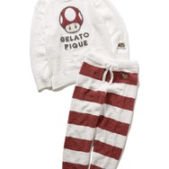 『スーパーマリオ』をテーマにしたルームウェアが「ジェラート ピケ」より登場！着心地とオシャレを両立