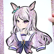 『ウマ娘』マックイーンの“あまりにも可憐な切り絵”が大注目!その発想は「素敵すぎる」―新作・テイオーも美しい…