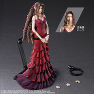 FF7 リメイク STATIC ARTS エアリス ドレスver. FF7 リメイク』ドレス姿のエアリスが麗しい!プレイアーツ改