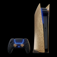 お値段なんと4,000万円以上！海外で純金のPS5が販売―DualSenseにはワニ革を使用