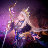 『ラングリッサー モバイル 中国版』リコリス（方舟の聖女）／モデル：六二二、撮影：叶玄XO