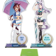 マックイーン、テイオーがレースクイーン風衣装で登場！「ウマ娘」キャラポップストア開催決定