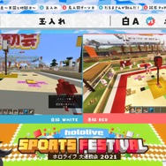 (C) 2016 COVER Corp.Mojang (C) 2009-2021. 「Minecraft」は Mojang AB の商標です。