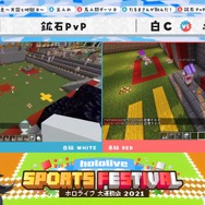 (C) 2016 COVER Corp.Mojang (C) 2009-2021. 「Minecraft」は Mojang AB の商標です。