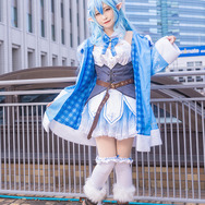 コスプレ】ホロライブ・雪花ラミィが可愛いすぎ！ 注目レイヤー
