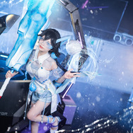 モバイル向け中国風武侠系RPG『天地劫』×外星人電解質コラボ：鹿昭依／モデル：六二二、撮影：网管菌