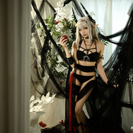 マドロック（静谧午夜 DN06）『アークナイツ』／モデル：硫酒Sulfur、撮影：狗仔