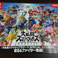 最後のソラまで“全員参戦”！『スマブラSP』ファイター86体のタペストリーを桜井政博氏が報告─秋葉原・梅田のヨドバシに掲示