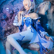 『原神』珊瑚宮心海／モデル：箱ネコ