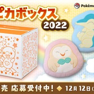 【抽選販売】2022年の「ピカピカボックス」は『アルセウス』御三家クッションが目玉！ポケセンオンラインにて予約受付中