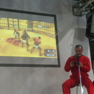 【TGS2009】謎の仮面をかぶった女戦士が登場!アクワイア『剣闘士』スペシャルステージ