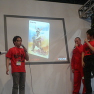 【TGS2009】謎の仮面をかぶった女戦士が登場!アクワイア『剣闘士』スペシャルステージ