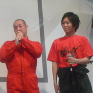 【TGS2009】謎の仮面をかぶった女戦士が登場!アクワイア『剣闘士』スペシャルステージ