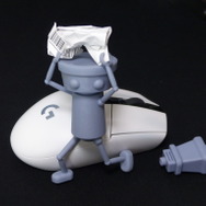 『ちびロボ！』が大好きなのにグッズも続編も無いから、3Dプリンターで等身大ジオラマを作ってみた