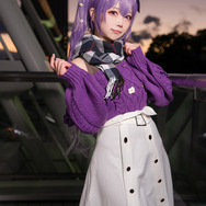 刻晴（制服バージョン）『原神』／モデル：逢坂ゆゆ、撮影：tama