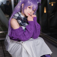 刻晴（制服バージョン）『原神』／モデル：逢坂ゆゆ、撮影：tama