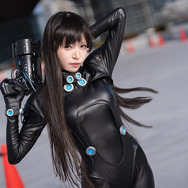 コスプレ】『GANTZ』スーツ姿で美しいボディラインが際立つ