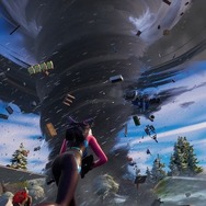 『フォートナイト』周囲を巻き上げる巨大な竜巻と雷の気候が登場!1月17日午後11時からはより高頻度で発生予定