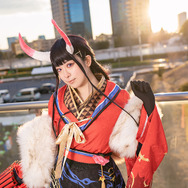 能代（祭りの秘境？）『アズールレーン』／モデル：すずそら、撮影：乃木章