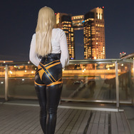 ヴィオレッタ・ノワール『#コンパス戦闘摂理解析システム』／モデル：ななみ、撮影：乃木章