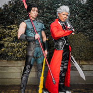 ディルムッド、エミヤ『Fate/Grand Order』／モデル：Akihito、MASA、撮影：乃木章