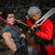 ディルムッド、エミヤ『Fate/Grand Order』／モデル：Akihito、MASA、撮影：乃木章