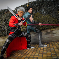 ディルムッド、エミヤ『Fate/Grand Order』／モデル：Akihito、MASA、撮影：乃木章