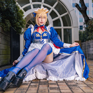 アルトリア(カルデアメイド)『Fate/Grand Order』/モデル:deco、撮影:乃木章