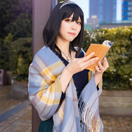 鷺沢 文香『アイドルマスターシンデレラガールズ』/モデル:一姫、撮影:乃木章