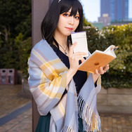 鷺沢 文香『アイドルマスターシンデレラガールズ』/モデル:一姫、撮影:乃木章