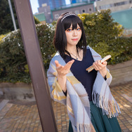 鷺沢 文香『アイドルマスターシンデレラガールズ』/モデル:一姫、撮影:乃木章