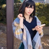 鷺沢 文香『アイドルマスターシンデレラガールズ』/モデル:一姫、撮影:乃木章