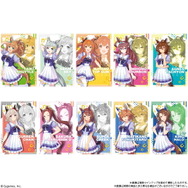 ウマ娘たちのカード付き食玩「ウマ娘 ツインウエハース」本日1月24日発売!勝負服やサポカなど全28種