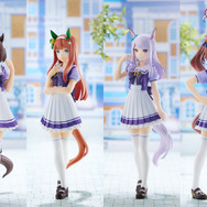 『ウマ娘』オグリ、タマモクロスらが制服姿で立体化！バンプレストブランドのプライズフィギュアに新登場