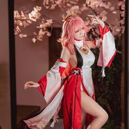 コスプレ】『原神』大巫女・八重神子が艶やかな美しさ！人気