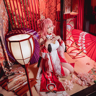 八重神子『原神』／モデル：箱ネコ、撮影：乃木章