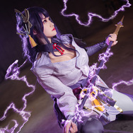 雷電将軍『原神』／モデル：ましょこ、撮影：乃木章