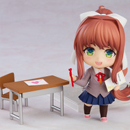 “ホラー顔”に思わずドキドキ！『DDLC』部長「モニカ」の可愛らしいねんどろいどが予約開始