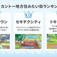 『ポケモン』カントー地方の“住みたい街ランキング”！「ヤマブキ」「マサラ」を退けたベスト3とは？