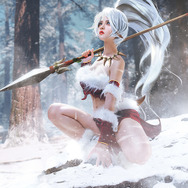 ニダリー(雪兎スキン)『League of Legends』/モデル:花甲conch