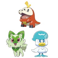 Yo ポケモン3種類 ポケモン スカーレット・バイオレット』新御三家はだれを選ぶ