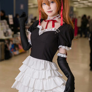 アスカ（ゴスロリ）『新世紀エヴァンゲリオン』／モデル：赤木クロ、撮影：tama