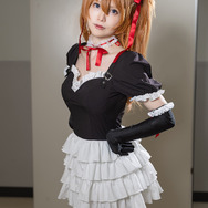 アスカ（ゴスロリ）『新世紀エヴァンゲリオン』／モデル：赤木クロ、撮影：乃木章