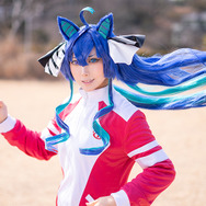 ツインターボ『ウマ娘 プリティーダービー』／モデル：中野べこ、撮影：ダリ（Twitter：@dali_cameko）