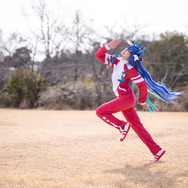 ツインターボ『ウマ娘 プリティーダービー』／モデル：中野べこ、撮影：ダリ（Twitter：@dali_cameko）