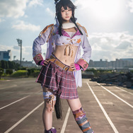 ナリタブライアン『ウマ娘 プリティーダービー』／モデル：masyoco、撮影：乃木章（Twitter：@Osefly）