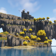 『マイクラ』にストームヴィル城が！？『ELDEN RING』にインスパイアされたマップの再現度がスゴい