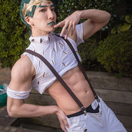 岸辺露伴『ジョジョの奇妙な冒険』／モデル：AKIHITO